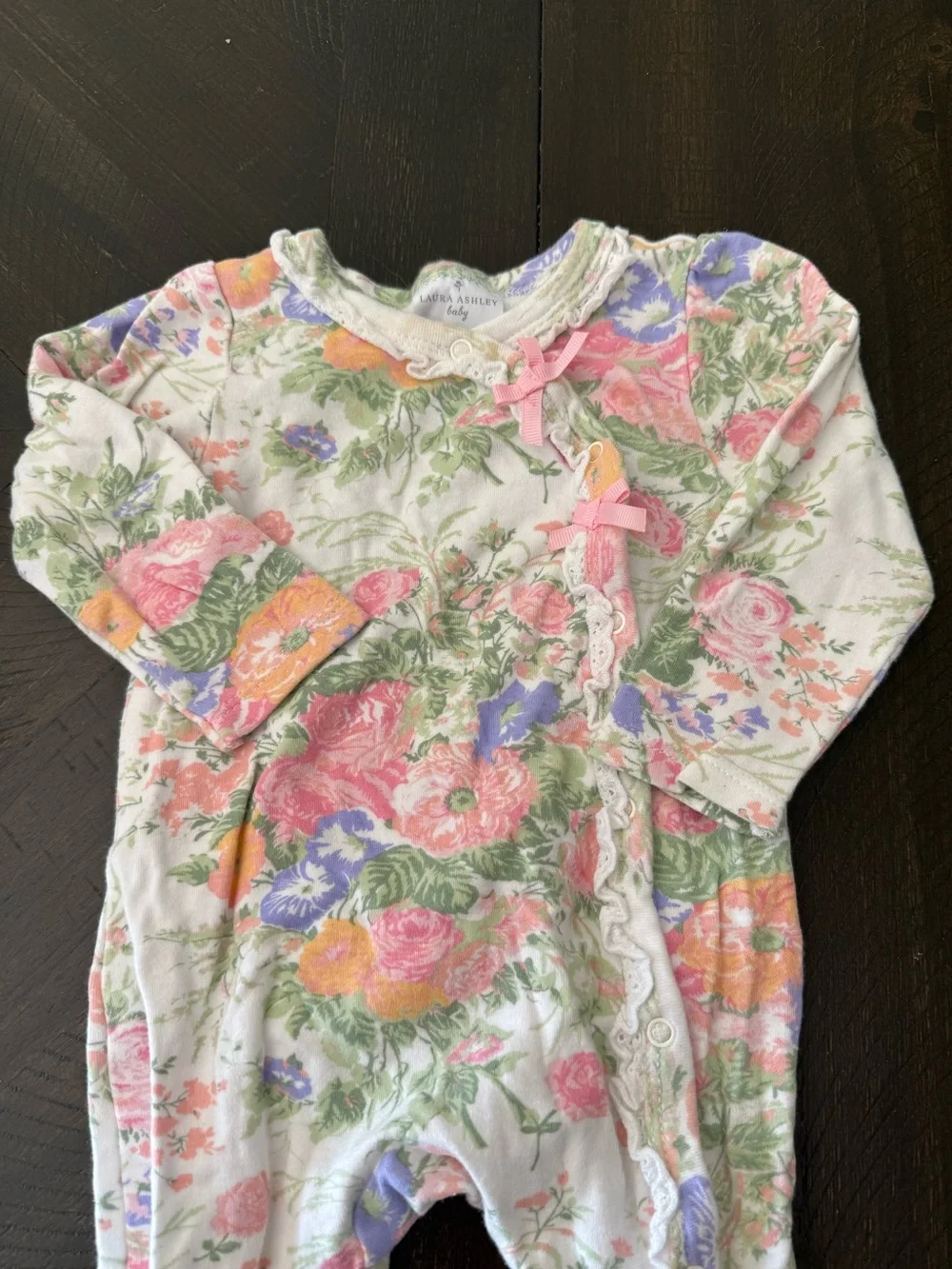 Laura Ashley Onesie